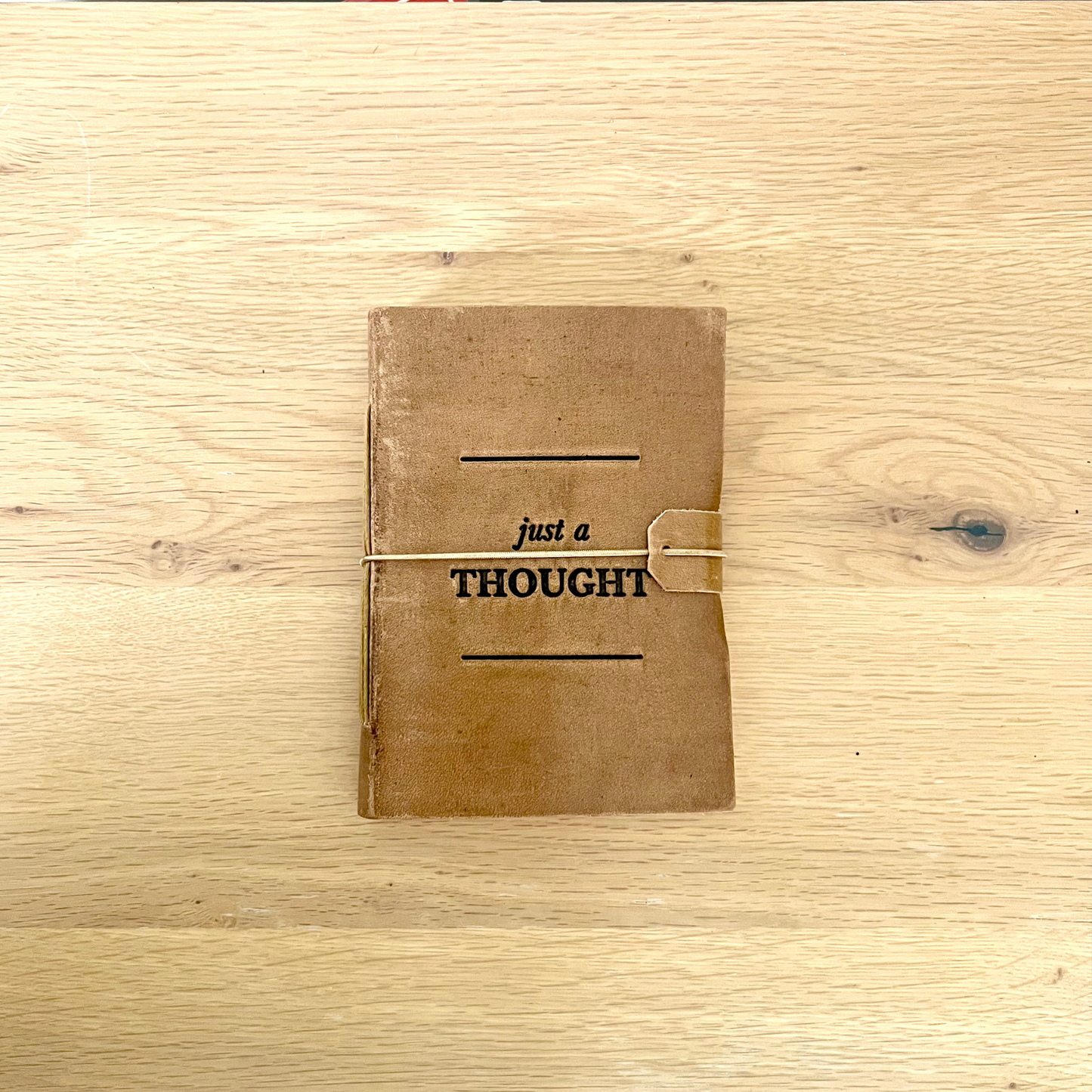 Leather bound Diary - just a thought