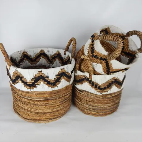 Banana Basket Zig Zag