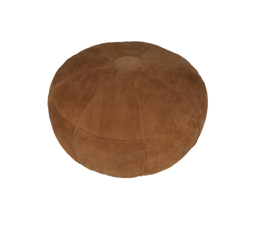 Leather Ottoman
